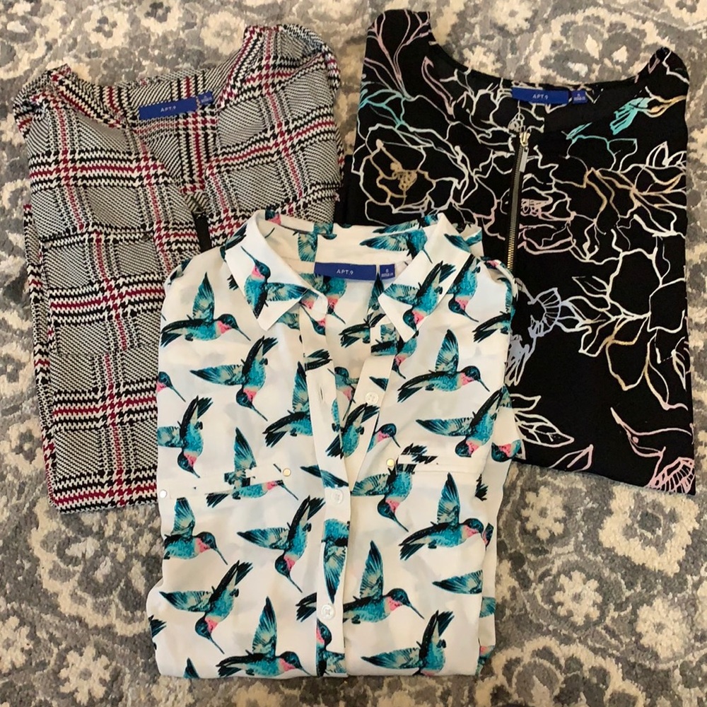 Apt 9 blouse bundle